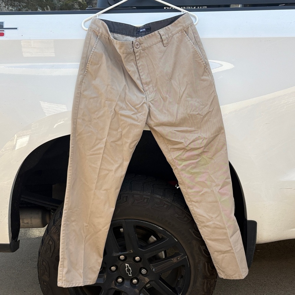 Men's Beige Chino Pants - Classic Fit RipCurl 34